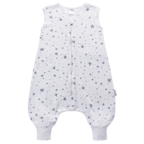 miraclebaby®ベビーウェアラブルブランケット、2ウェイジッパー付き、スーパーソフトコットン幼児用ノースリーブスリーピングバッグ、ガールボーイ新生児用スリープサック
